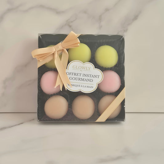 Coffret Instant Gourmand — 9 Fondants Macarons